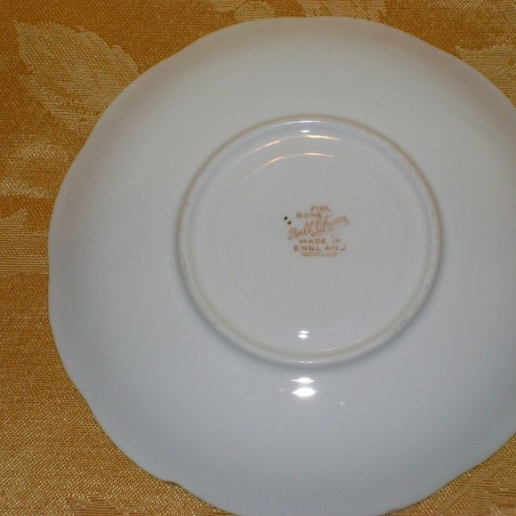 Vintage Bell Fine Bone China Footed Cup & Saucer Cottagecore Teacup Set as is - Picture 7 of 9